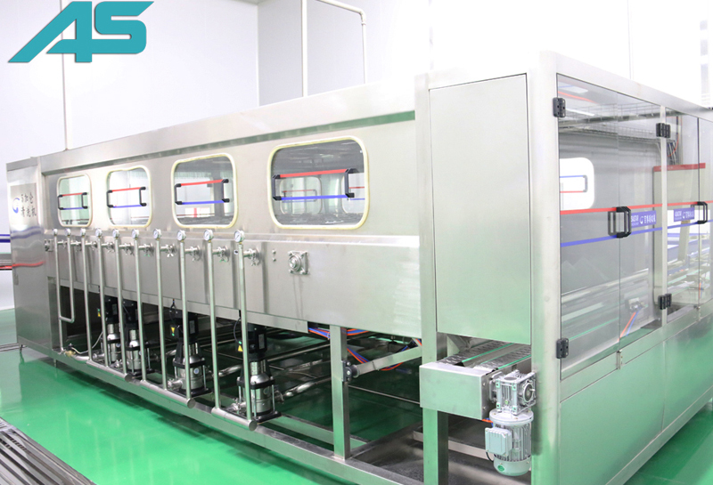 600-1200BPH桶裝水灌裝自動生產(chǎn)線